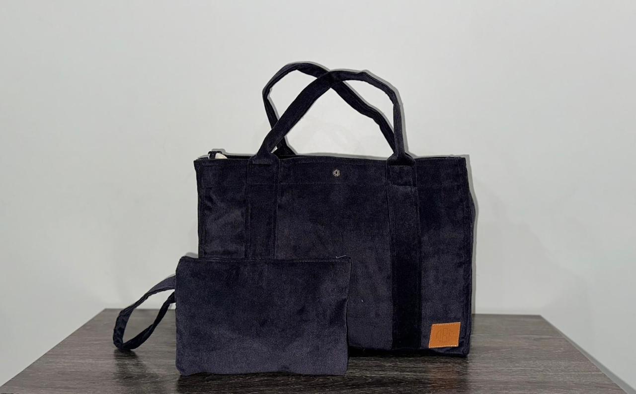 Corduroy shoulder bags