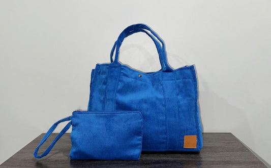 Corduroy shoulder bags